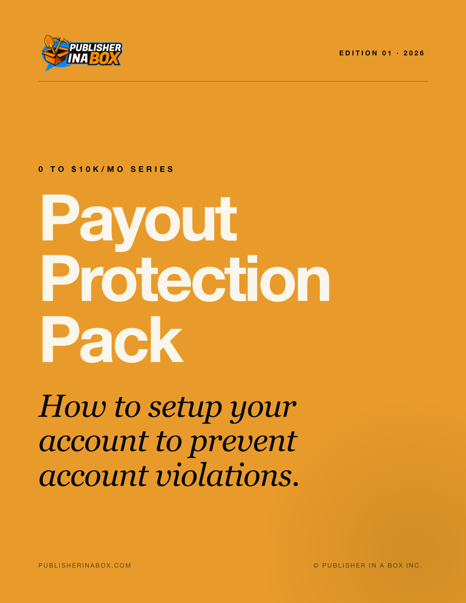 Payout Protection Pack cover